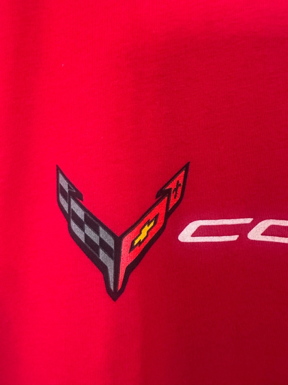 #207- NEW Men's Corvette Engineer Red Graphic Short Sleeve Tee - Picture 5 of 7
